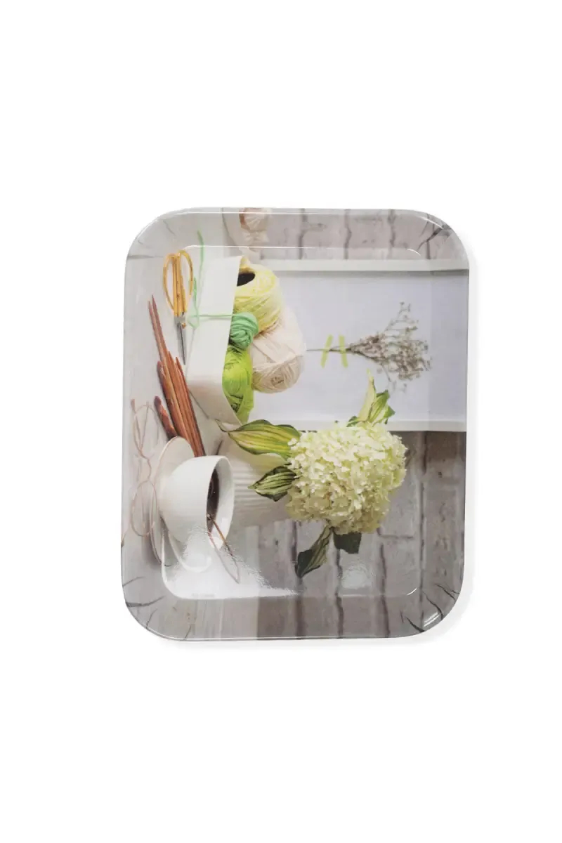 Dinesmart Melamine Taiwan Snack Plate - 18cm