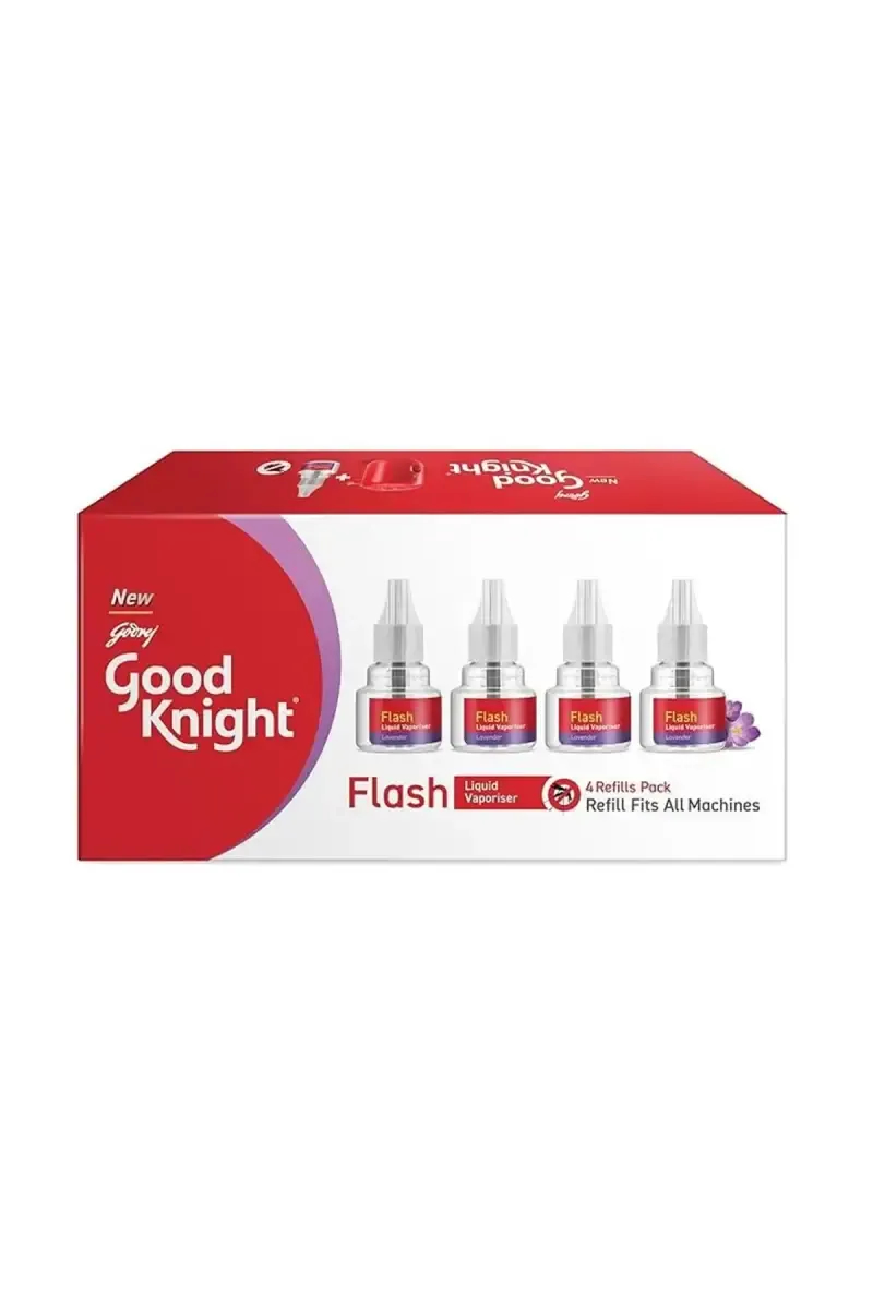 Good knight Flash Liquid Vaporiser / Mosquito Repellent Refill - 4 * 45ml