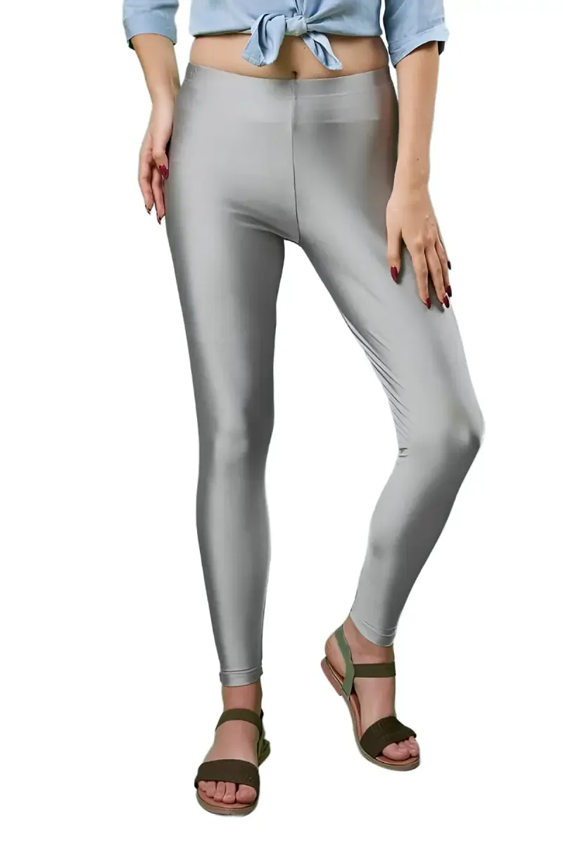 Nylon Shimmer Leggings for Women