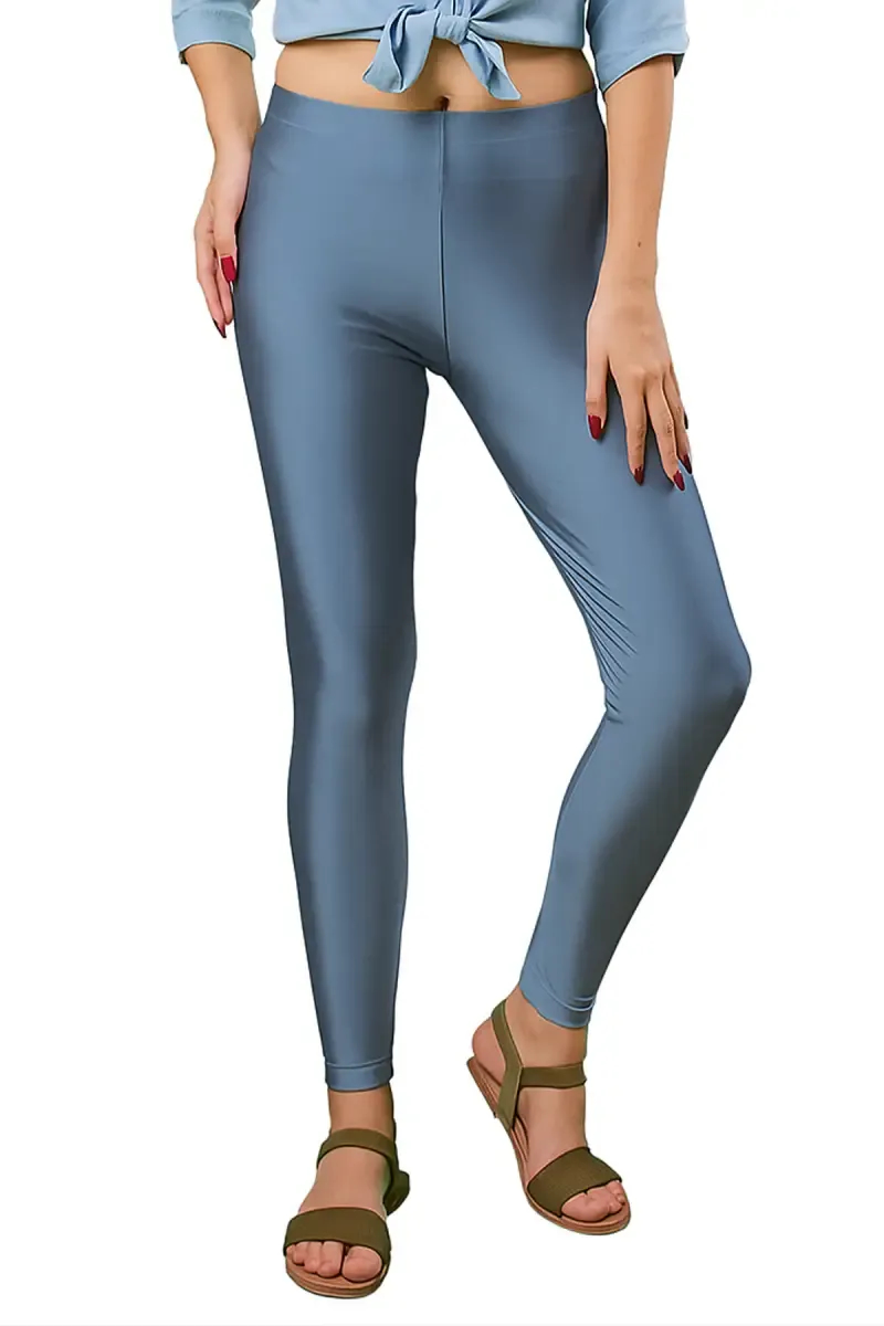 Nylon Shimmer Leggings for Women