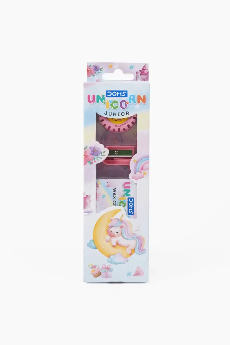 Doms Unicorn JuniorArt Kit -Pack of 4