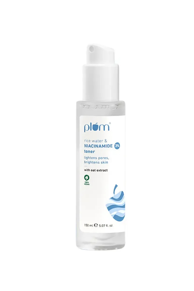 Plum Rice Water & Niacinamide Toner - 150ml