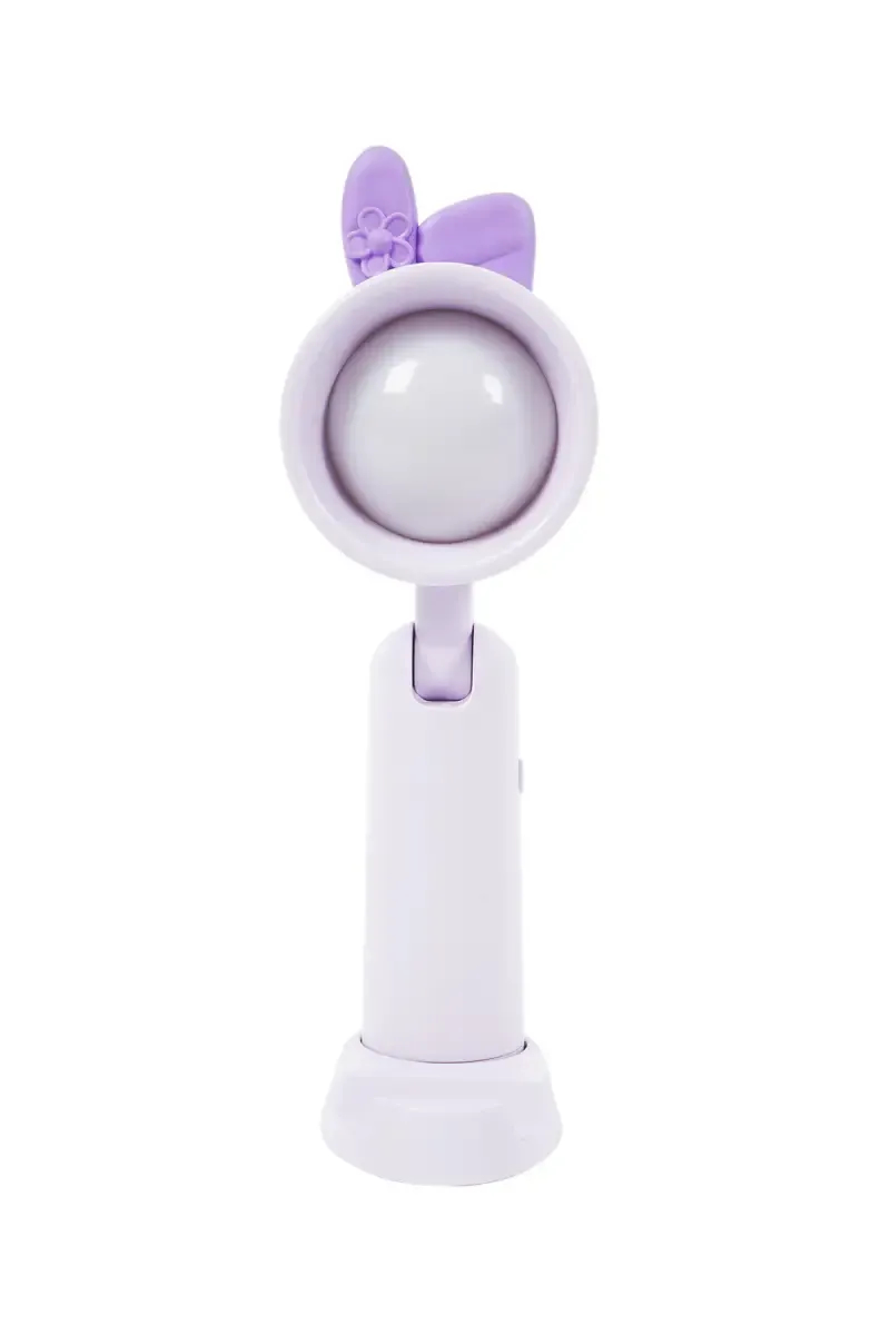 SM8107A Plastic LED Lovely Desk Lamp with 3.7V, upto 3 Hrs, USB Interface - Lavender