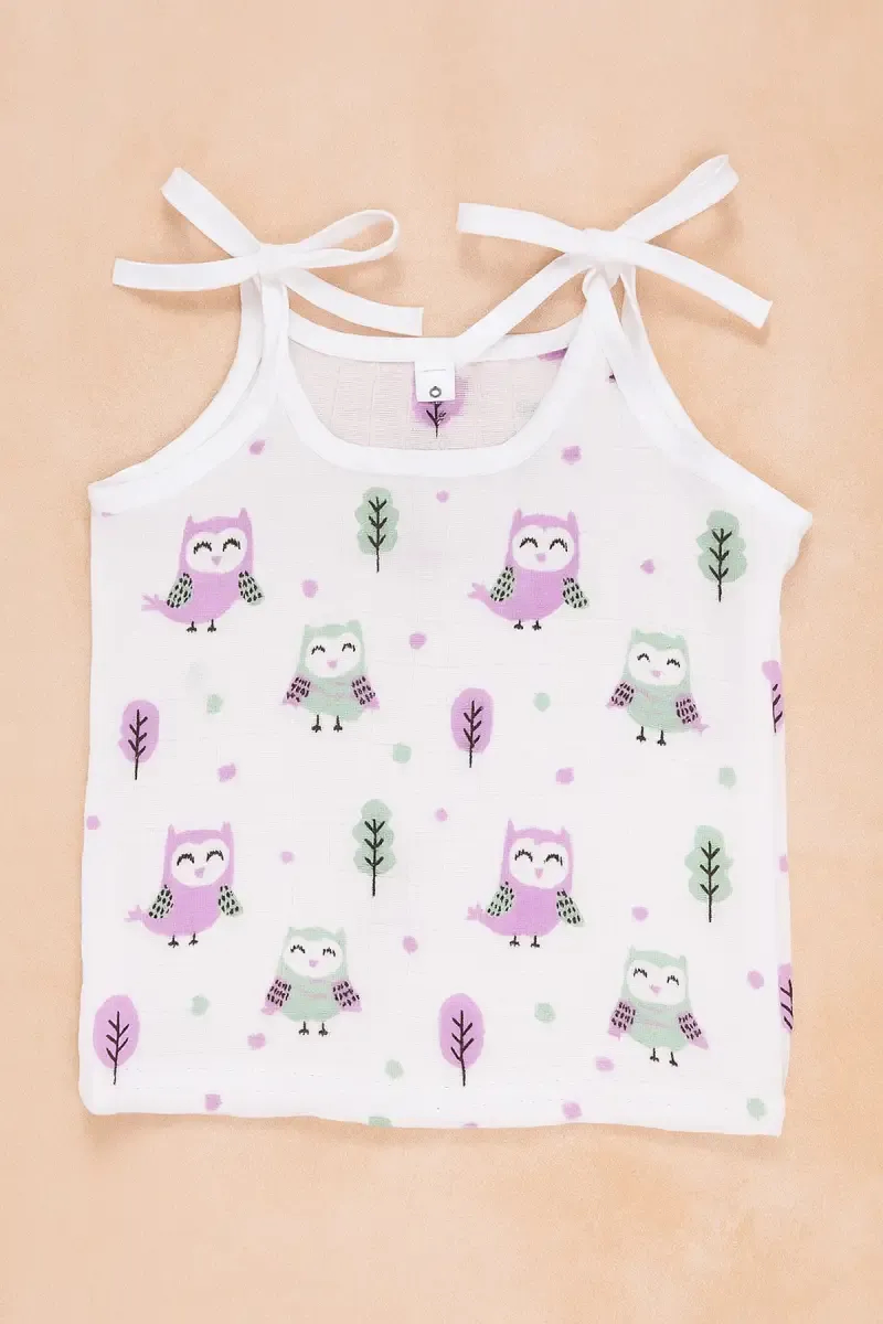 Cotton Knot Jhabla for Babies - White
