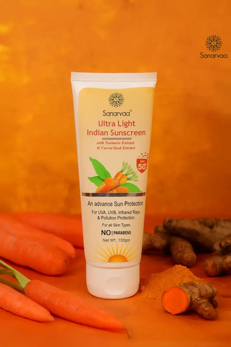 Sanarvaa Ultra Light Indian Sunscreen - 100g