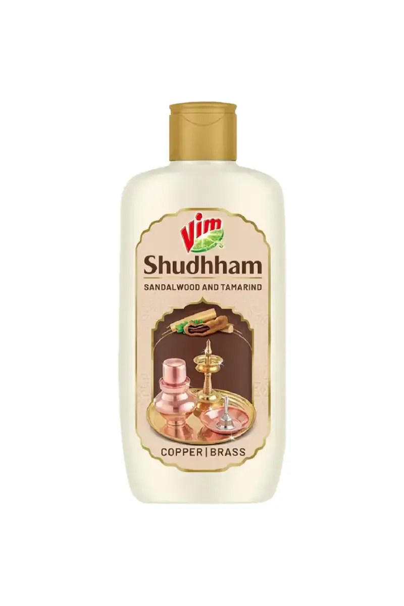 Vim Shudhham Metal Dishwash Gel for Copper & Brass - 100ml