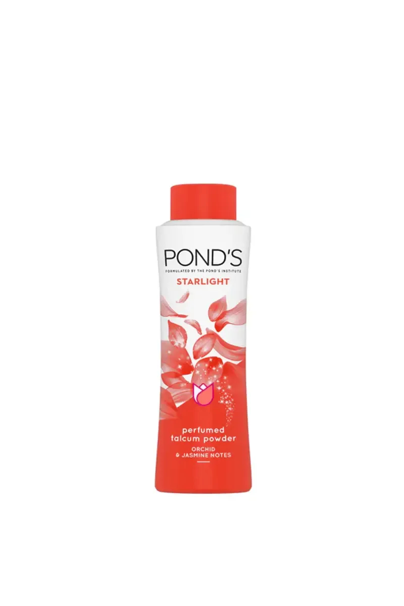 Pond's Starlight Talcum Powder, With Orchid & Jasmine - 50g