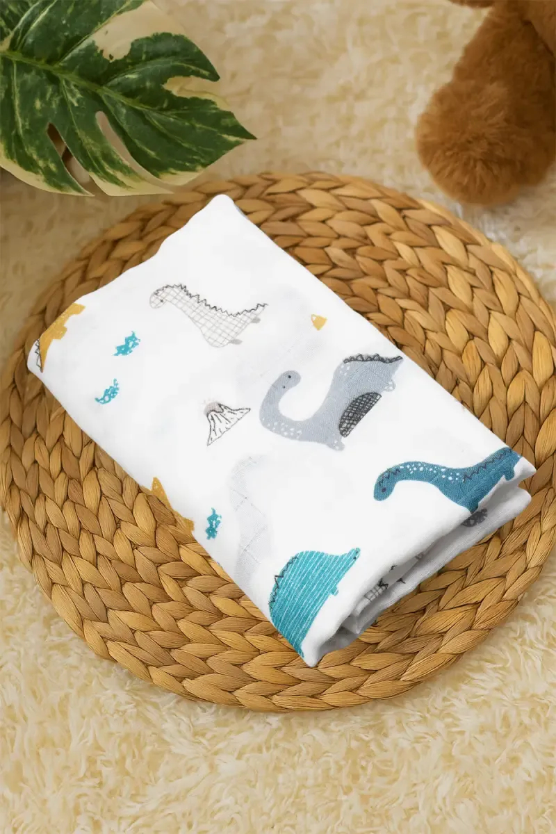 Cotton Towel for Babies - White