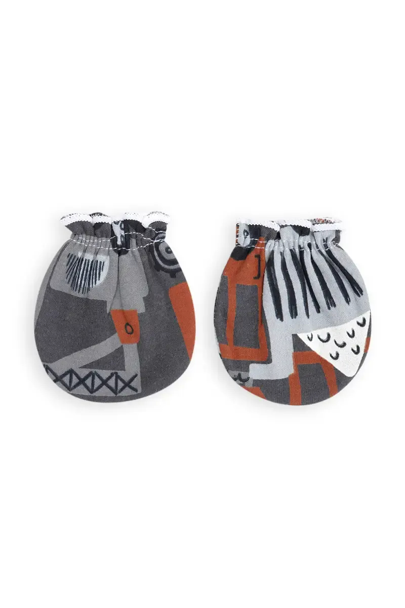 Cotton Mittens for Babies - Multicolor