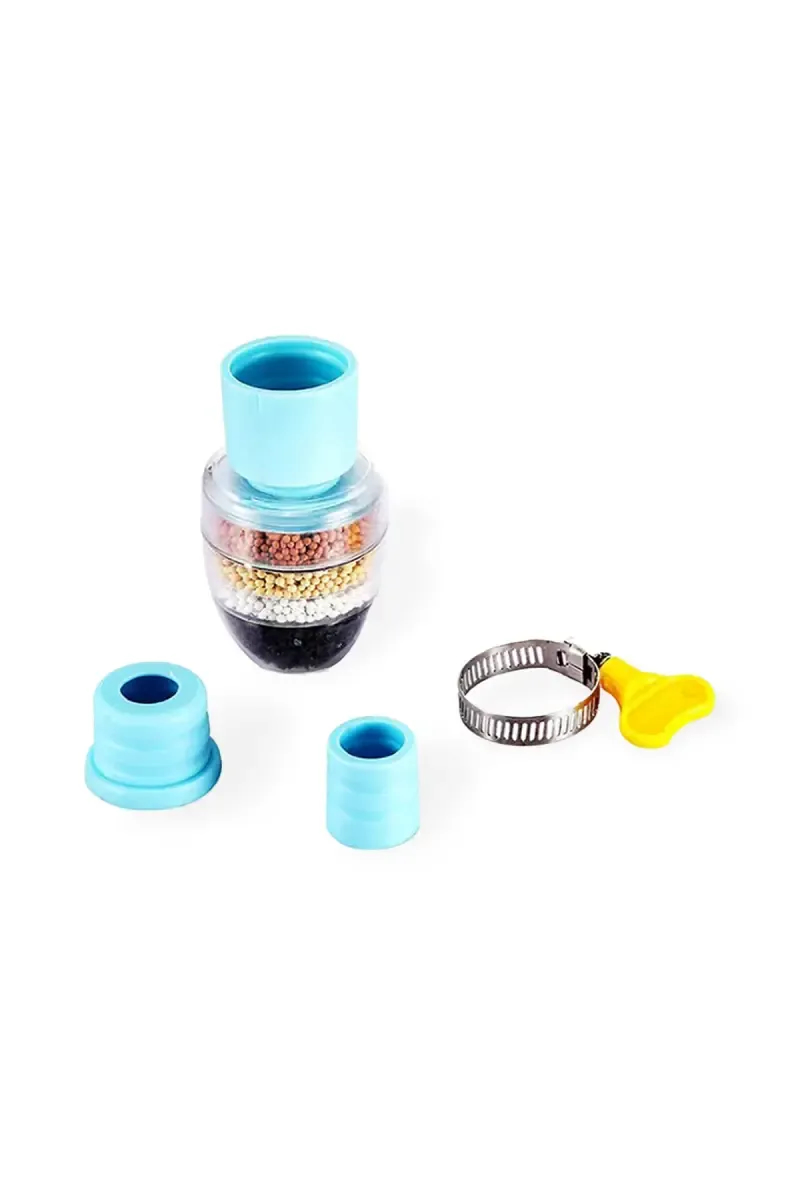 Plastic & Silicone Multilayer Water Filter - 7.5 Cm