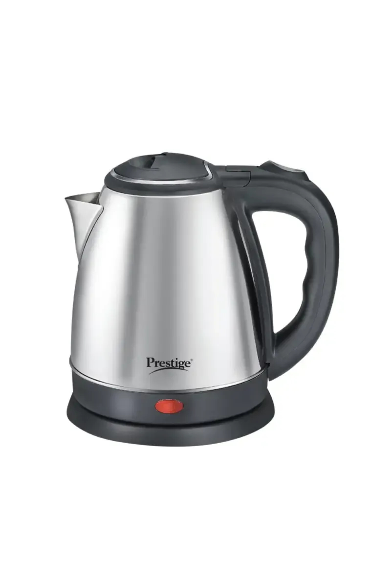 Prestige PKOSS 1.5 Ltr Stainless Steel Electric Kettle (Silver & Black)