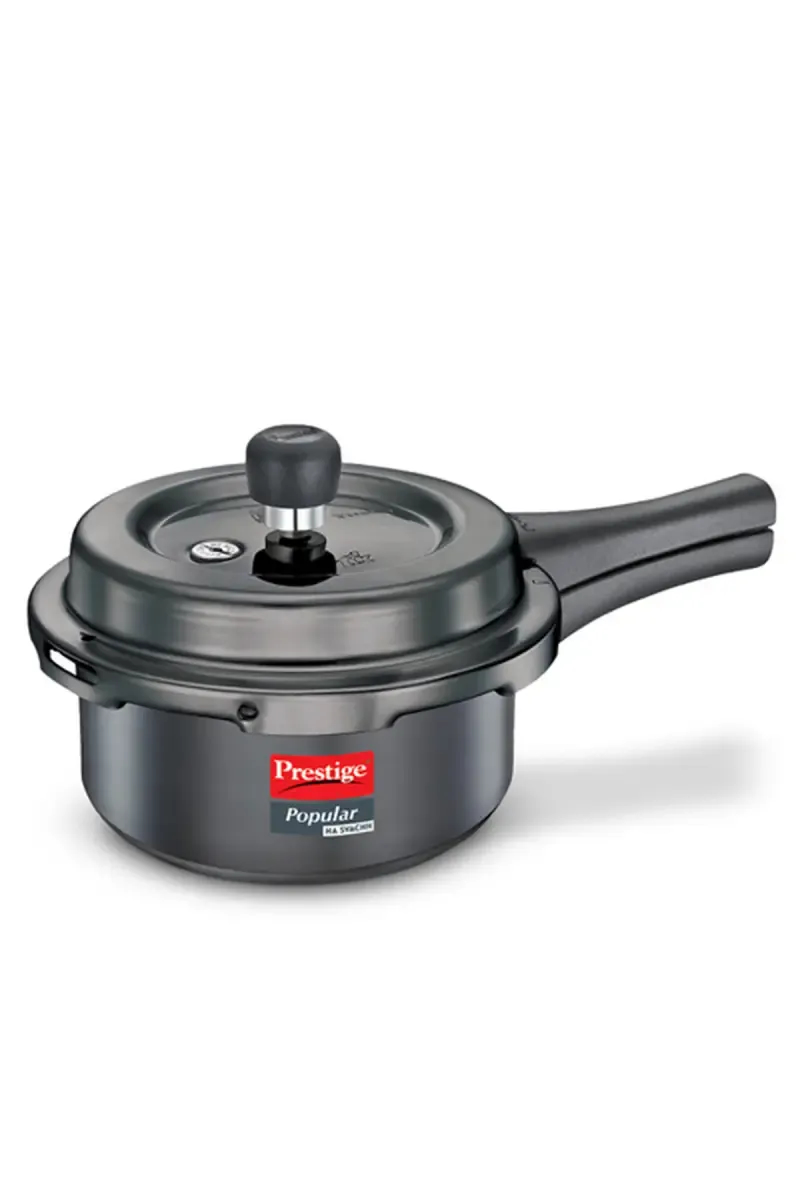 Prestige Popular Svachh Hard Anodised Pressure Cooker - 2 Ltr