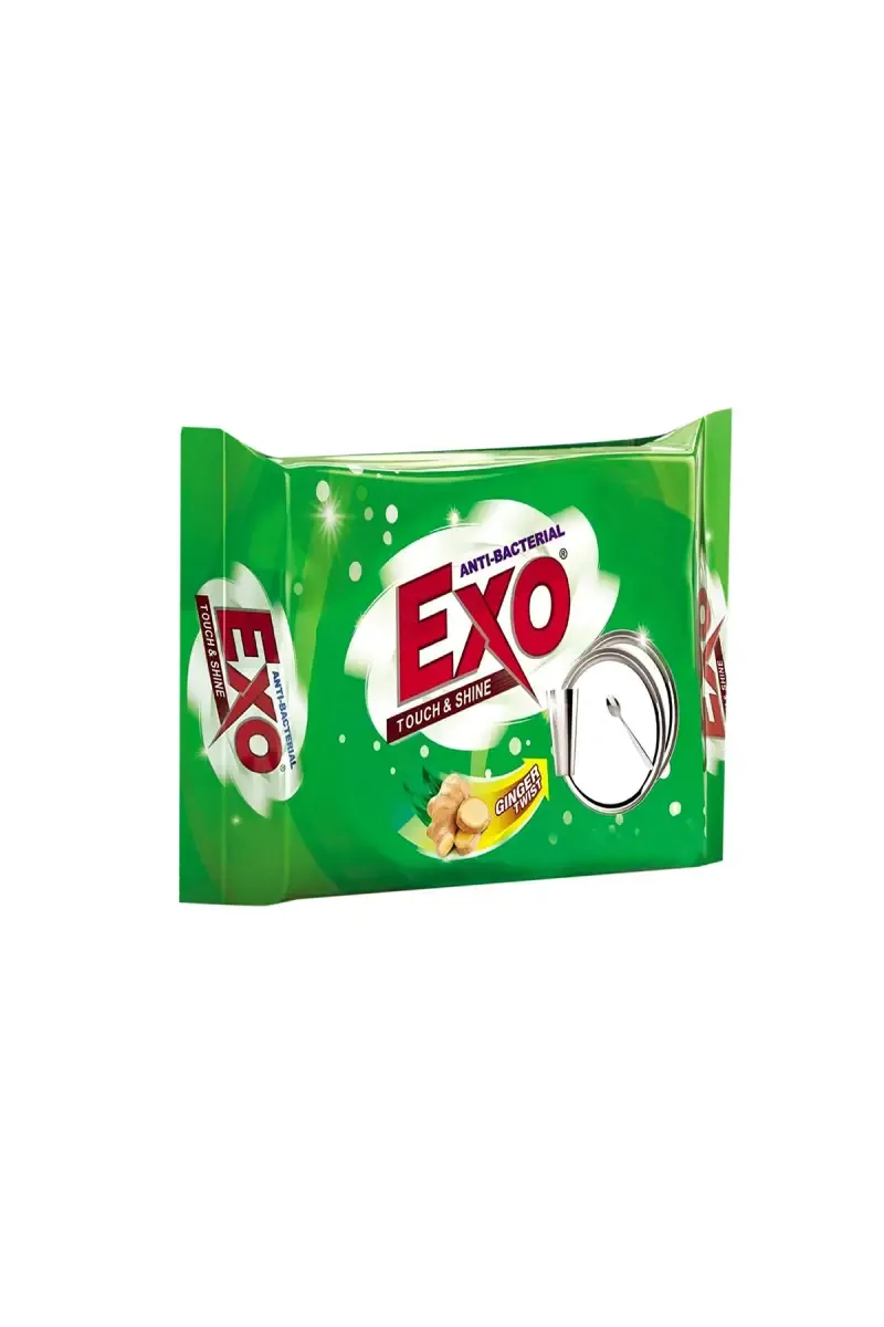 Exo Anti-Bacterial Ginger Twist Dishwash Bar - 4 * 120g