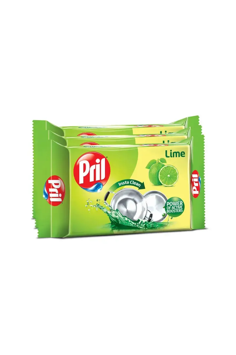 Pril Lime Dishwash Bar - 3* 400 g 