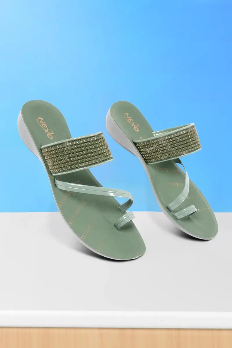 Stylish Slip-On Toe Ring Sandals for Women