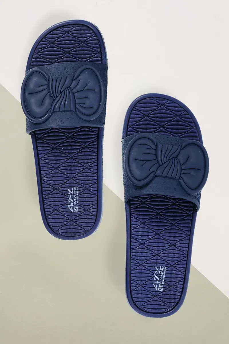 Cute Bow Slip-On Slides for Girls & Women