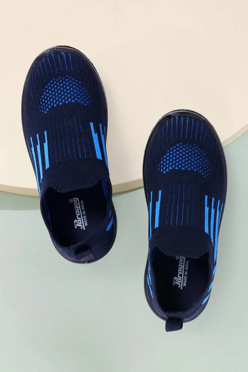 Knit Textured Slip-On Casual Shoes for Boys