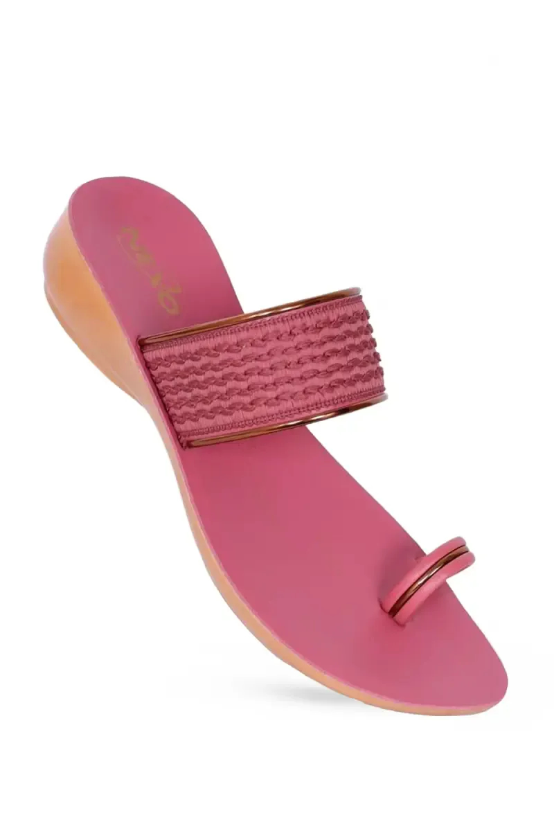 Slip-On Toe Ring Slippers for Women