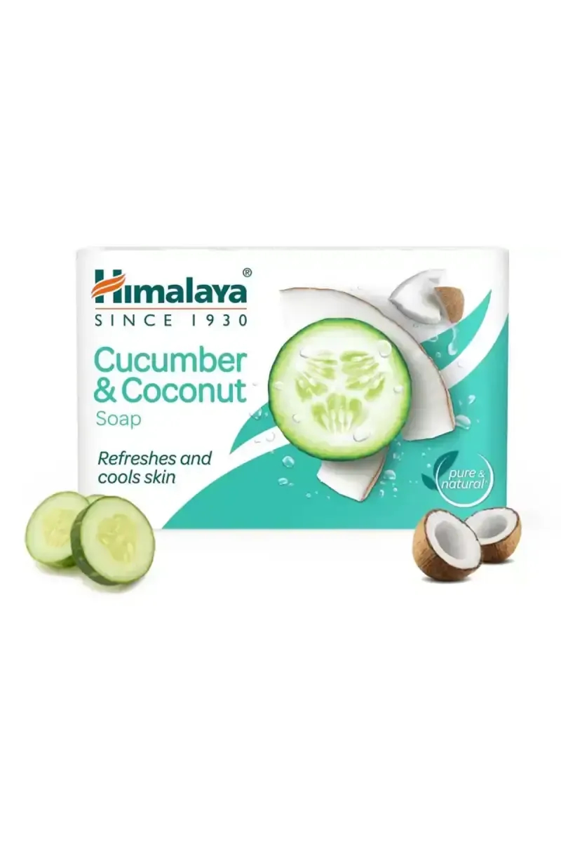 Himalaya Cucumber & Coconut Soap For All Skin Types - 125g