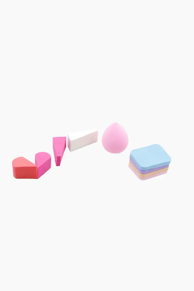 Make Up Sponges and Blender Puff Set, 9 Pcs - Pack of 1