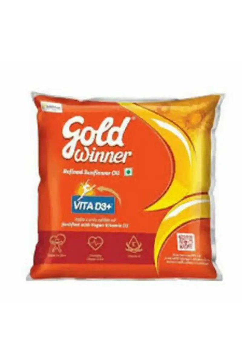 Gold Winner Refined Sunflower Oil - 500ml