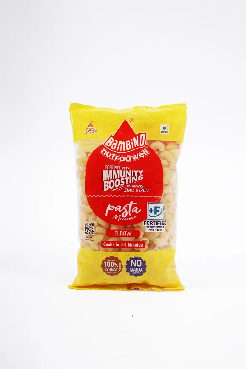 Bambino Nutraawell Elbow Macaroni Pasta - 400g (Pouch)