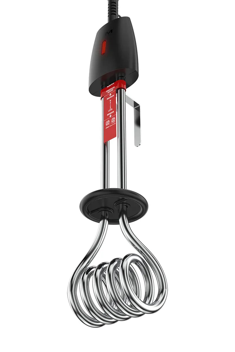 GM Hot Pro 1500 W Immersion Water Heater/Rod (Black/Silver)