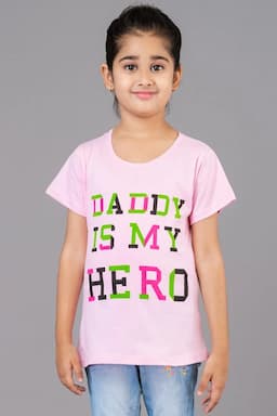 Girl's Cotton Printed Top (3 - 9 Yrs) 00073634YRSBABPIN