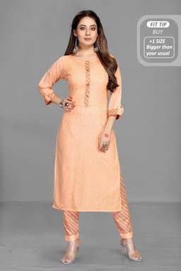 Cotton Printed Kurti with Pant Set for Women 002079MPEA