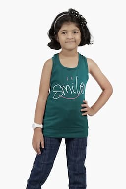 Cotton Blend Printed T-shirt for Girl (3 - 12 Yrs) 00249045YRSTEA