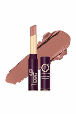 COLORS QUEEN 9 to 8 Matte Finish Lipstick - 4 gm (Nude) 003190NUD4GM