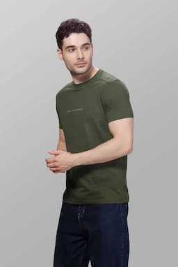 Men's Cotton Slim Fit T-shirt 003606MOLI