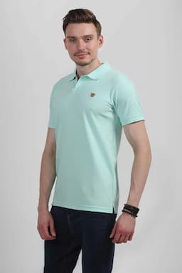 Cotton Polo T-shirt for Men 003608LLIGSEAGRE