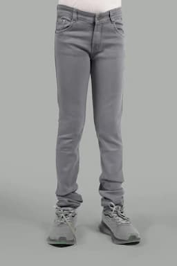 Slim Fit Casual Jeans for Boy 004504DARGRE910YRS