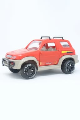 RAV 4 Pull Back Car Toy For Kids - Red 005678RED