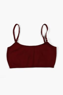 Cotton Blend Non Padded Sports Bra for Women 007229MARFRE