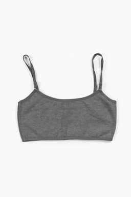 Cotton Blend Non Padded Sports Bra for Women 007231GREFRE