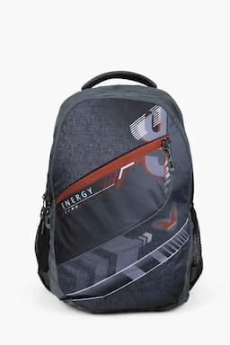 Polyester Printed School Bag for Unisex 008093GRE2
