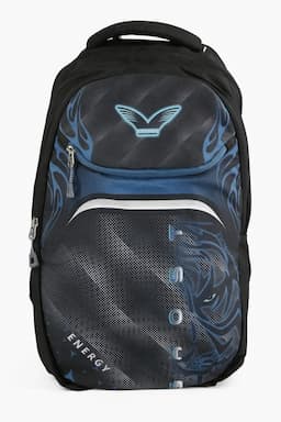 Polyester Graphic Printed School Bag for Unisex  008106BLA2