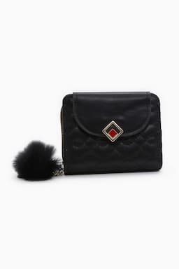 Bi-Fold Casual Purse for Women 008425BLA2