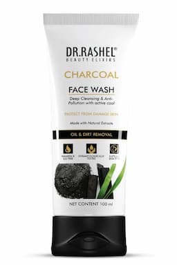DR.RASHEL Charcoal Face Wash - 100ml  008855CHA100