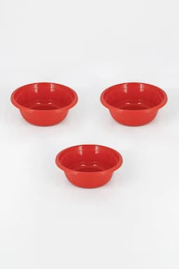 Plastic Storage Basket - 3000 ML (Each) 008905RED1