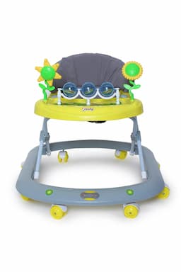 FunRide Kid's Foldable Activity Walker with Adjustable Height - Pack Of 1 (Yellow) 008953YEL