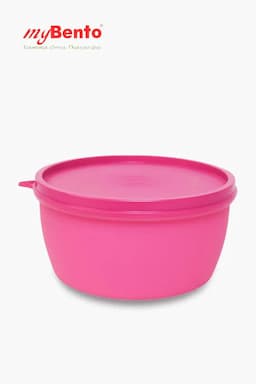 MyBento Plastic New Globemax Lunch Box - 900ml 009109PIN1