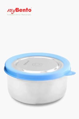 MyBento Stainless Steel Priority 110-4.5H Plus Lunch Box - 455ml 009117BLU1