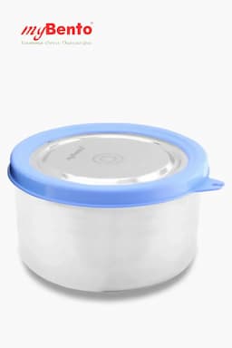 MyBento Stainless Steel Priority 110-5.5H Plus Lunch Box - 555ml 009121BLU1