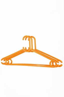 Plastic Cloth Hanger Set - 3 Pcs 009288PLAORA
