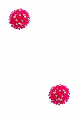 Rose Gold Floral Design Stud Earrings for Girls & Women 009422DEEPIN1