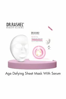 DR.RASHEL Age Defying Sheet Mask with Serum- 20g 009424AGEDEFMAS20G