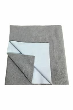 Brandonn Polycotton Baby Bed Protecting Mat - Pack of 1 Large (Gray) 009809GRA2